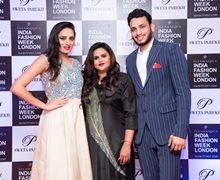 Sweta Parekh Designs Mesmerizes at India Fashion Week London 2017.