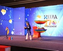 Indian version of T10 Cricket League powered by Heera Group launched at Indywood Film Carnival