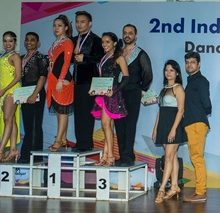 Patdanai and piayanoot from Thailand TDSA wins gold in 2nd India Open Latin & Ballroom International DanceSport Championships 2018
