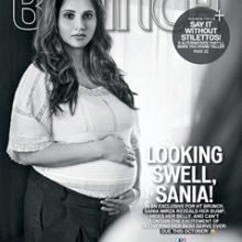 SANIA MIRZA APPEARS ON THE COVER OF HT BRUNCH SEVEN MONTHS PREGNANT