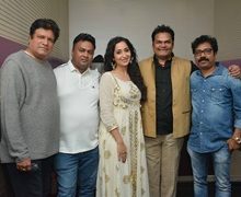 Actor Rajesh Sharma, Rahul Bagga and Nancy Thakkar promoting  – Facebook Wala Pyar