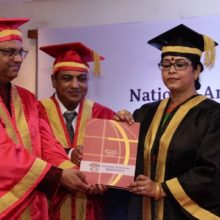Dr. Sohini Sastri Honoured With D. Litt