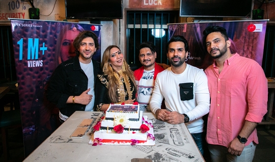 On Yogesh Kumar’s Birthday The Success Party Of Kimmy Sharma’s Song  LONG SEPARATION Was Also Celebrated