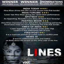 J&K Filmmakers Creating Worldwide Records Philosophy Of Fortitude And Carpe Diem For Brotherhood LINES  An Emotion Of India Pakistan