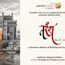 PAINTED RHYTHM Art Gallery Presents TARANG Art Exhibition by Top 55 artists in Jehangir Art Gallery