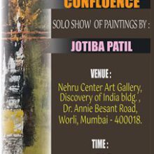 CONFLUENCE Solo Show Of Paintings By Well-Known Artist Jotiba Patil In Nehru Centre Art Gallery