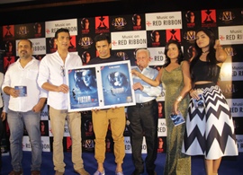 Wrestler Sangram Singh and Narendra Jha at the Music and Trailer Launch of ‘Viraam’ in Mumbai