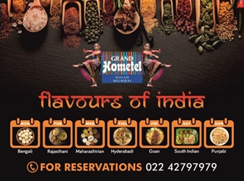 Grand Hometel Malad Is Having its 1st Ever Food Festival – FLAVOURS OF INDIA  