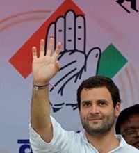 Rahul Gandhi elected as the President Of Indian National Congress Celebration at Congress office