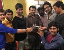 Manoj Kumar Birthday Celebrated  With Friends At Producer Actor Anil Samrat‘s Office
