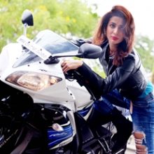 Bollywood Actress Heena Panchal Turn Hot Biker Chicks