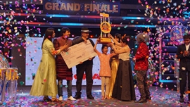 No. 1 Dramebaaz, the Mega Talent Show on E24 channel, Aashna Gogoi bag the trophy in Season 3
