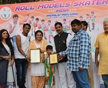 Award Ceremony Of Roll Models Skaters By India Star Book Of World Record 2019