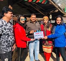 KASHMIR DHARA 370  Films SHOOTING  COMPLETED A film by Subharti Media Pvt Ltd