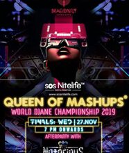 Queen of Mashups World DJane Championship  to be held on 27th Nov  2019