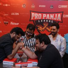 Pro-Panja League India’s Only Arm-Wrestling League, at Radio Club Mumbai on Feb 14